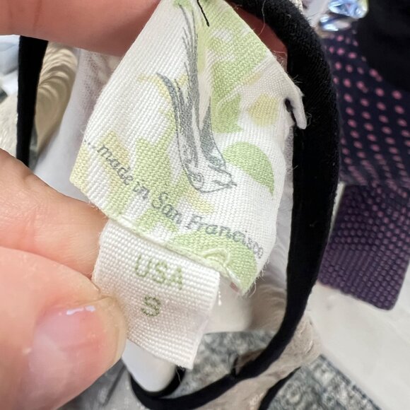 Weston Wear Anthropologie Beige Lace Sleeveless Peplum Top Womens Size Small - Picture 11 of 11